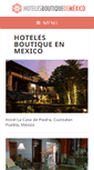 Mobile Screenshot of hotelboutiquemexico.com